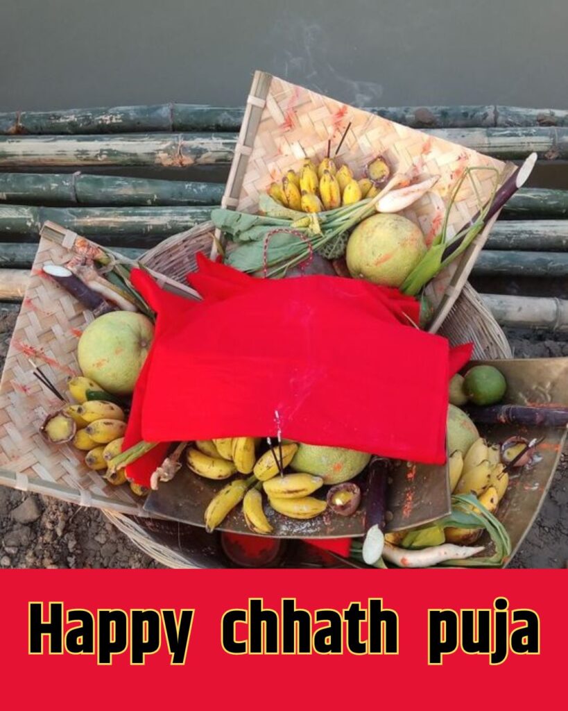 chhath puja wishing photo 