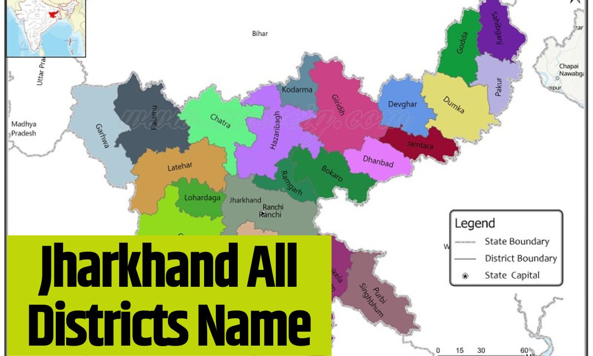 Jharkhand Districts Name
