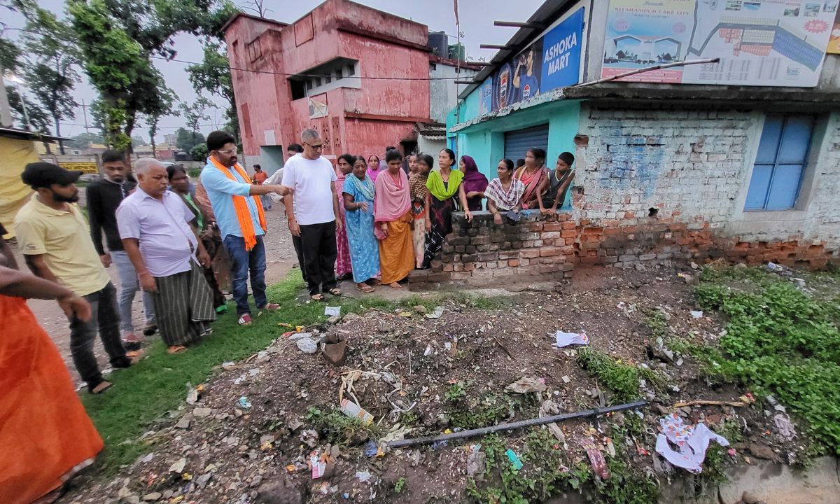 सोनारी निर्मल नगर और रूप नगर के स्थानीय लोगों के द्वारा जनसमस्याओं को लेकर बैठक