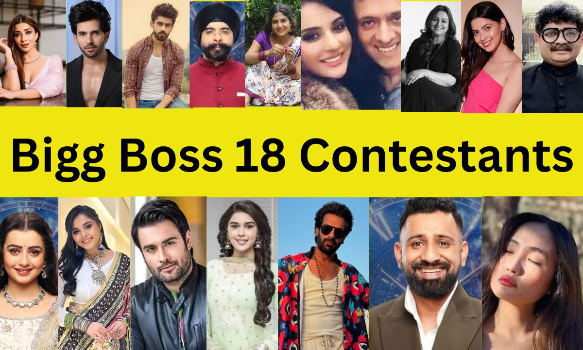 Bigg Boss 18 Contestants