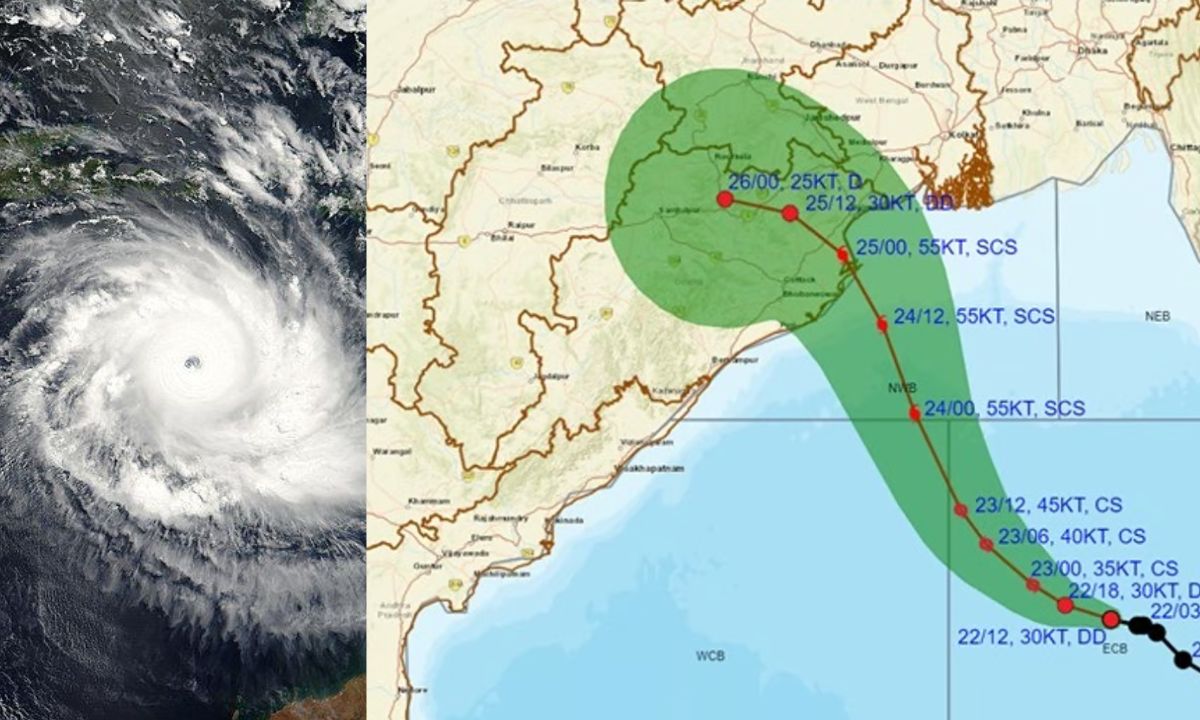 Cyclone Dana : प्रचंड रूप लेगा चक्रवाती तूफान