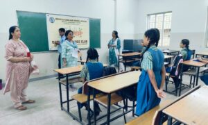 Vocational Training for the students of Kerala Samajam Hindi School (KSHS)