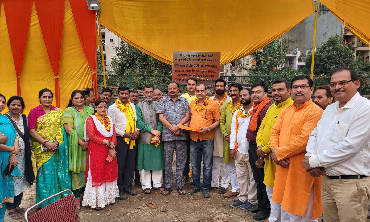 लक्ष्मी नगर विधानसभा क्षेत्र में स्थाई छठ घाट का निर्माण होगा