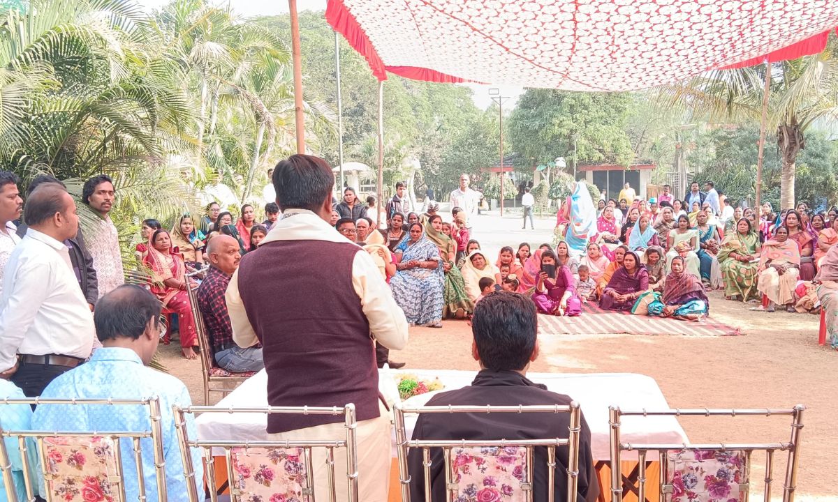 छत्तीसगढ़ी कोसरिया पटेल मरार समाज ने सूर्य मंदिर परिसर में माता शाकंभरी जयंती