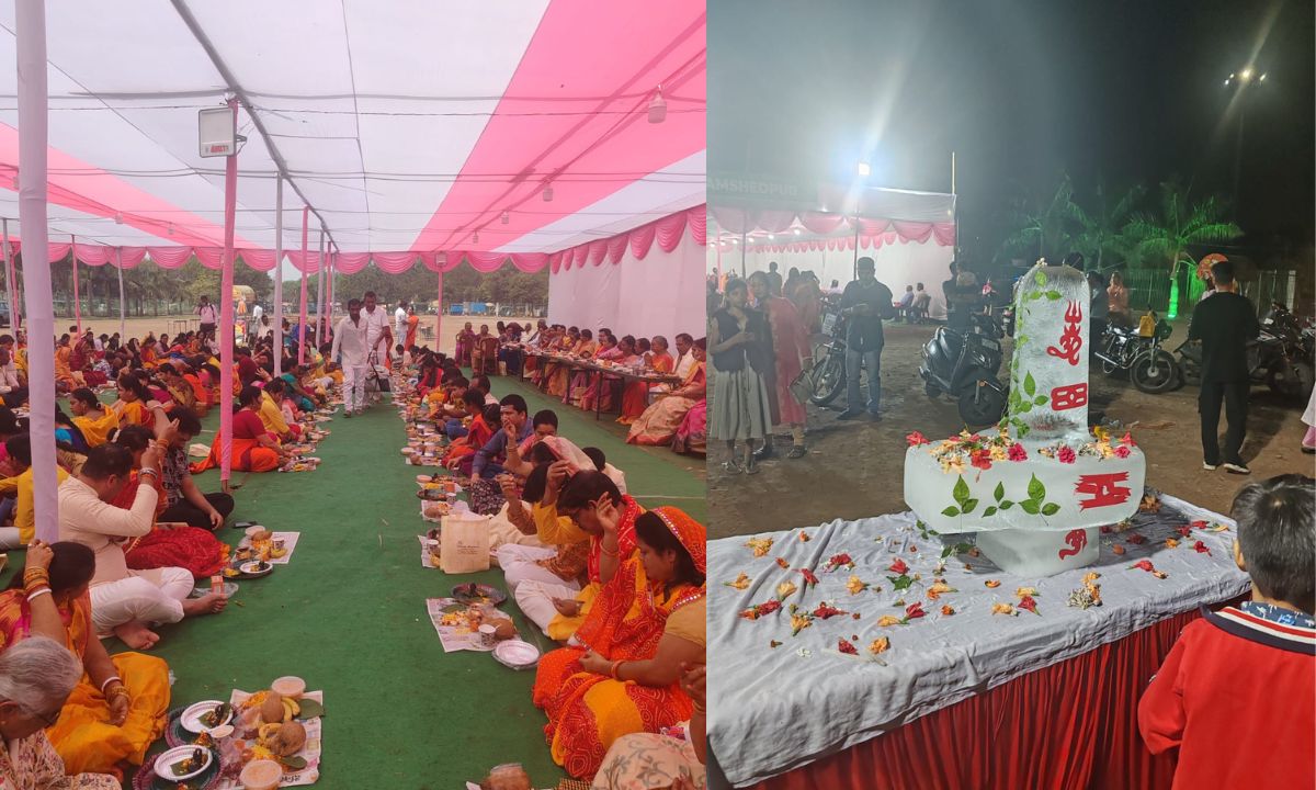 झारखंड श्रीवारी सेवा दल, जमशेदपुर द्वारा गणेश पूजा मैदान में महा शिवरात्रि उत्सव