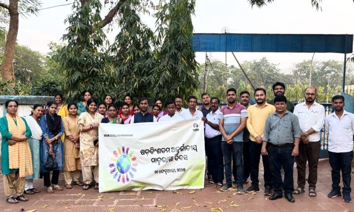 Tata Steel Foundation Stresses on Multilingualism in Education