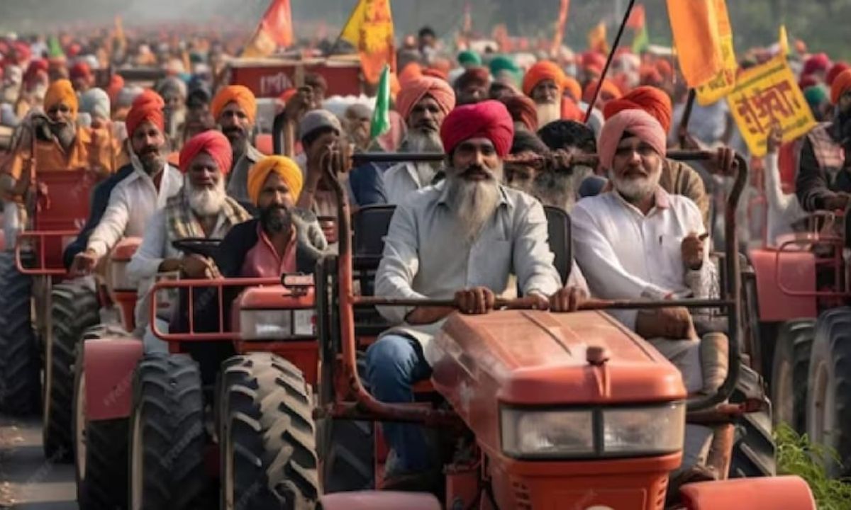 किसानों का मार्च, पंजाब-चंडीगढ़ बॉर्डर सील