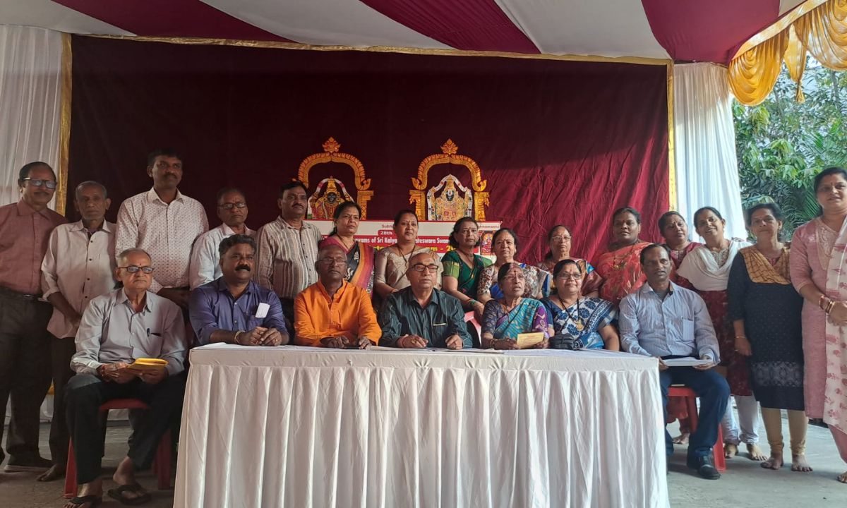 बालाजी मंदिर सिदगोरा में 28 वा ब्रह्मोत्सव