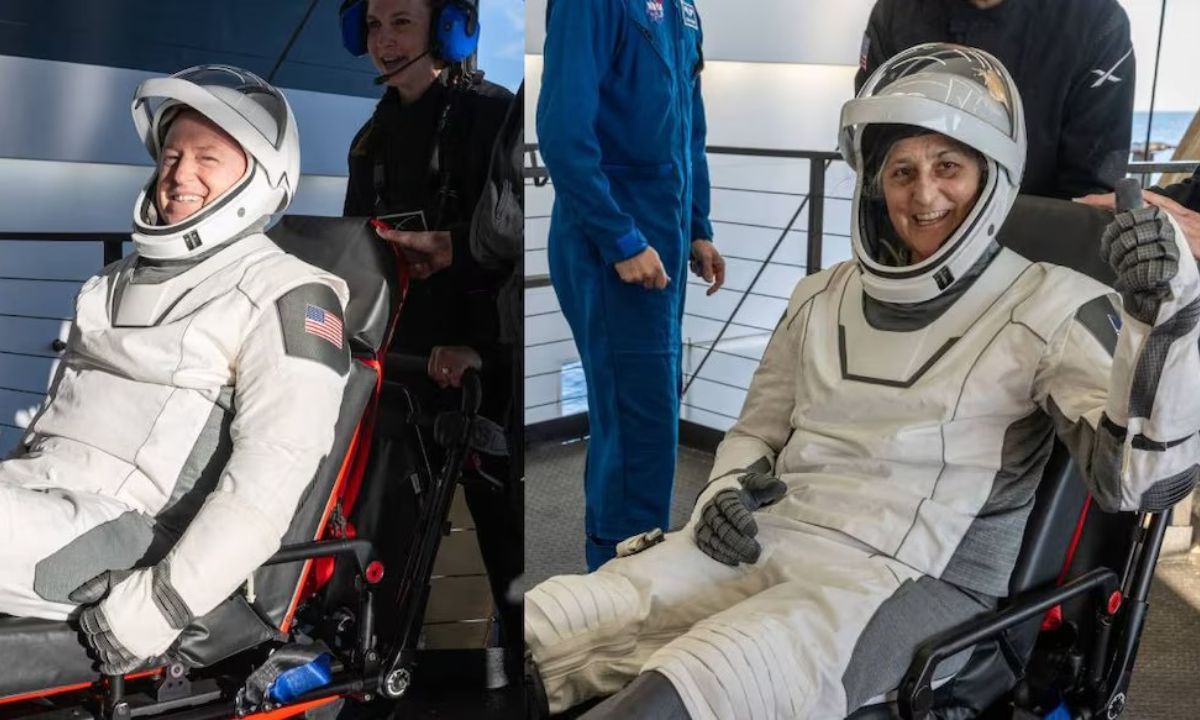 Sunita Williams and Butch Wilmore
