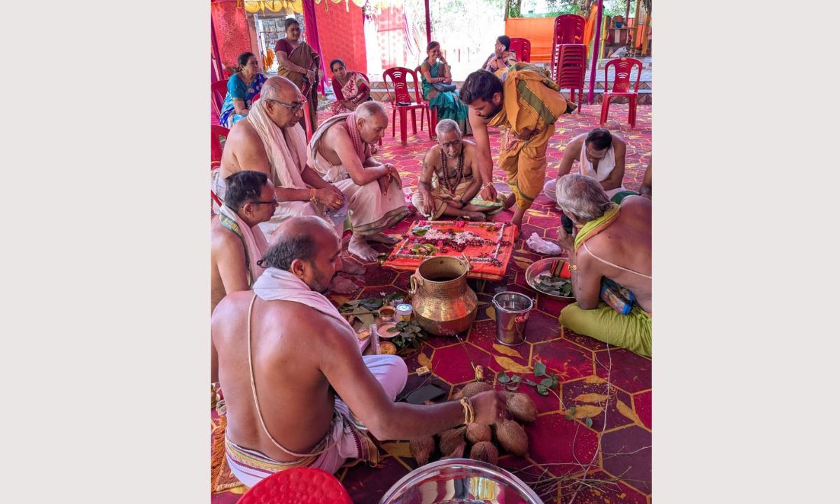 सिदगोड़ा बालाजी मंदिर में ब्रह्मोत्सव का तीसरा दिन