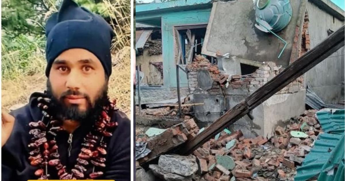 कश्मीर में 2 लश्कर आतंकियों के घर में ब्लास्ट