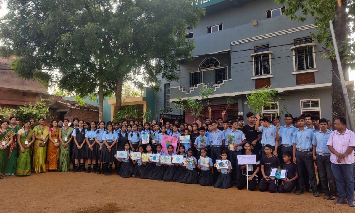 जेवियर पब्लिक स्कूल में पृथ्वी दिवस