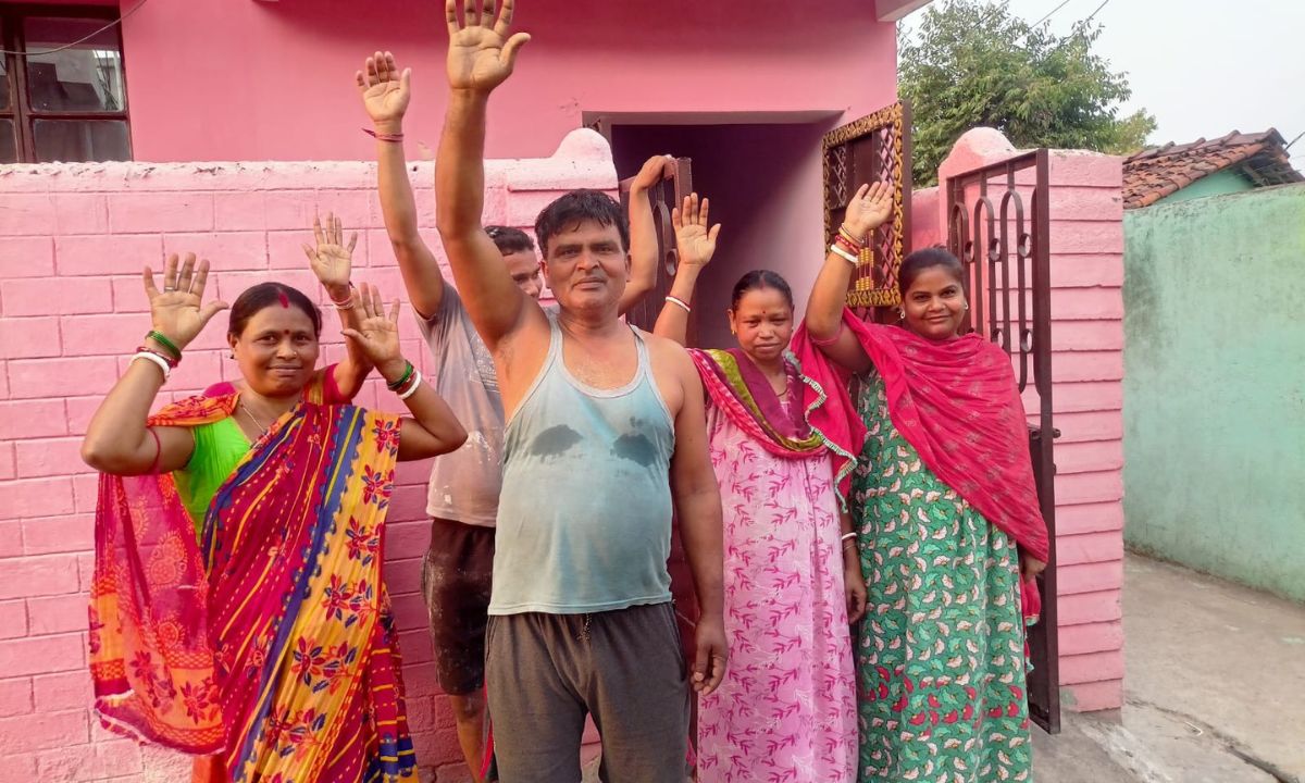 तीन साल बाद एकता नगर वासियों को मिला सप्लाई वाटर