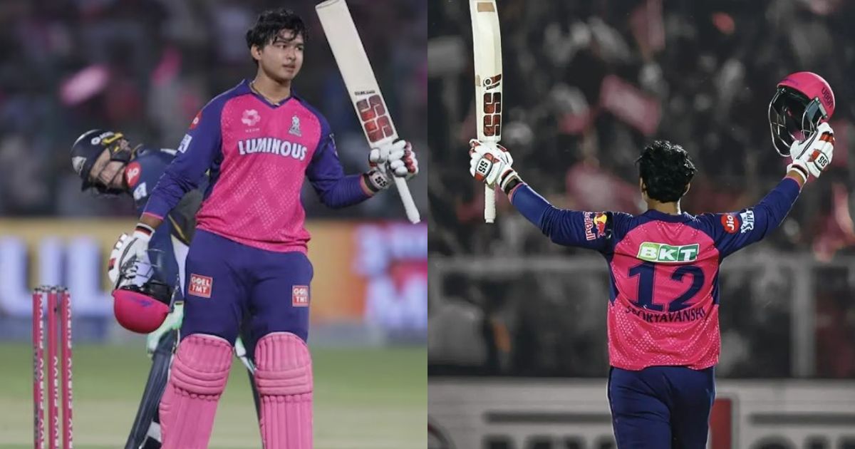 14-year-old Vaibhav created history: Vaibhav became the youngest batsman in IPL by scoring a century in 35 balls