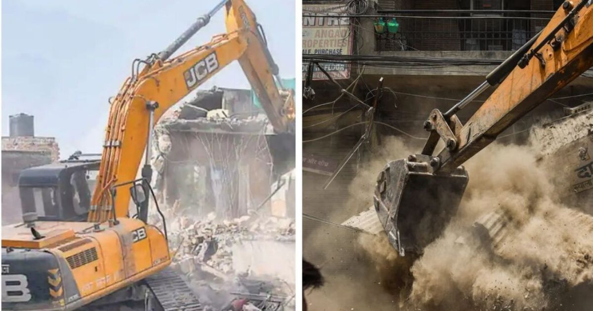 Action on illegal construction of Bangladeshi intruders in Ahmedabad