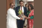 Advocate Sudhir Kumar Pappu congratulated Loyola student Ritwik on getting 115th rank in UPSC