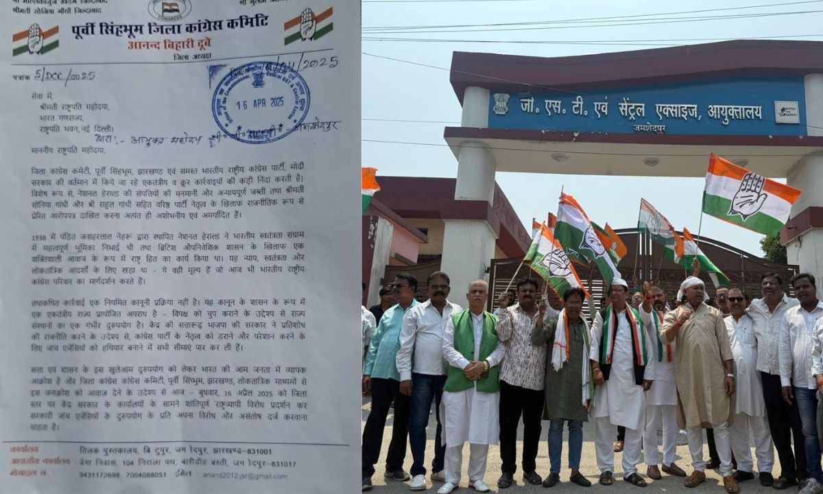 Congress protests against ED action in National Herald case