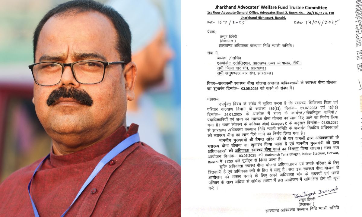 Lawyers will get health insurance card on May 3: Advocate Sudhir Kumar Pappu