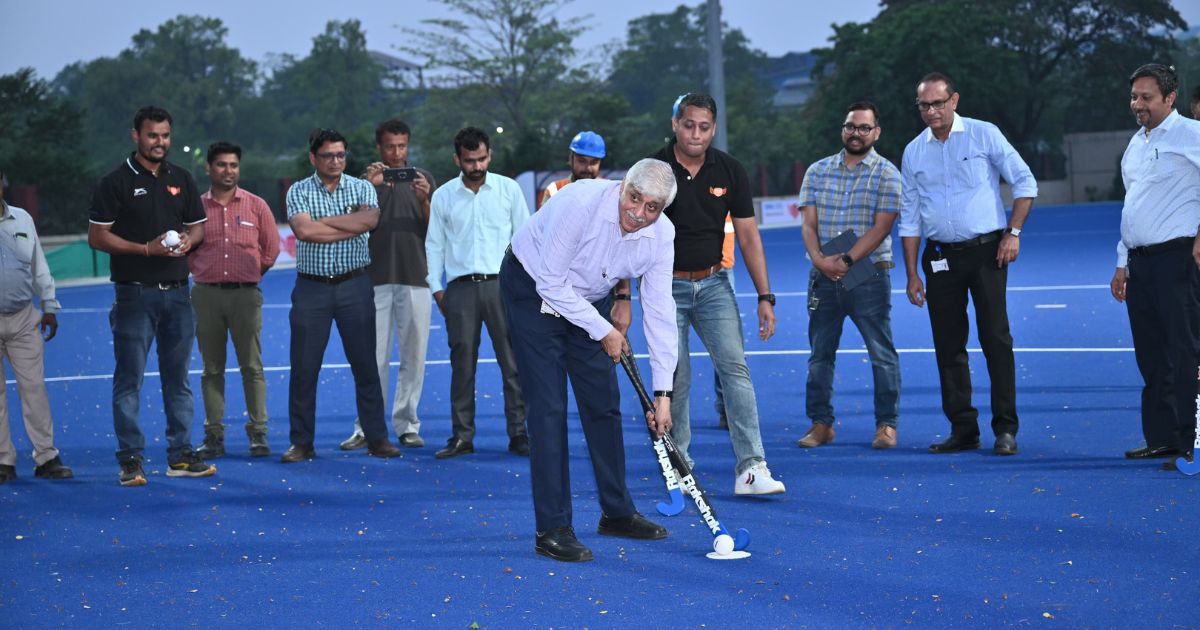 Naval Tata Hockey Academy (NTHA) unveils second world-class hockey turf