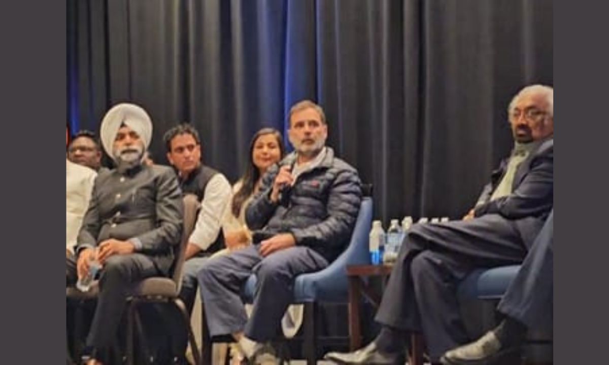Rahul said in America- Election irregularities are clearly visible: Raised the question