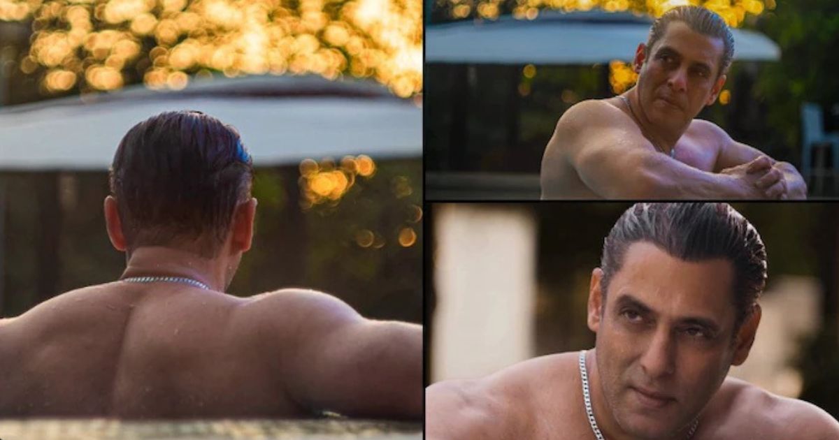 Salman Khan shares shirtless photos, greets fans in 'Andaz Apna Apna' style