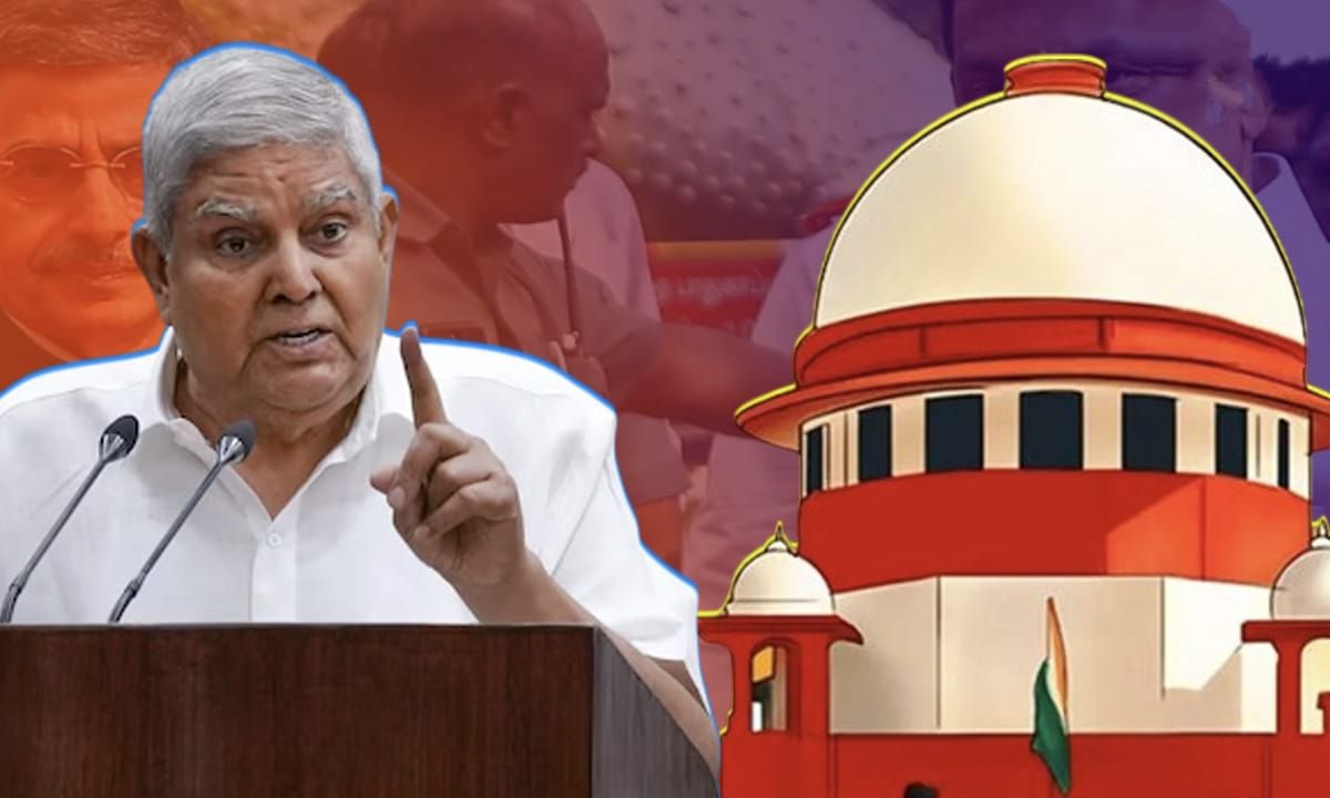 Vice President expressed displeasure over the decision of the Supreme Court