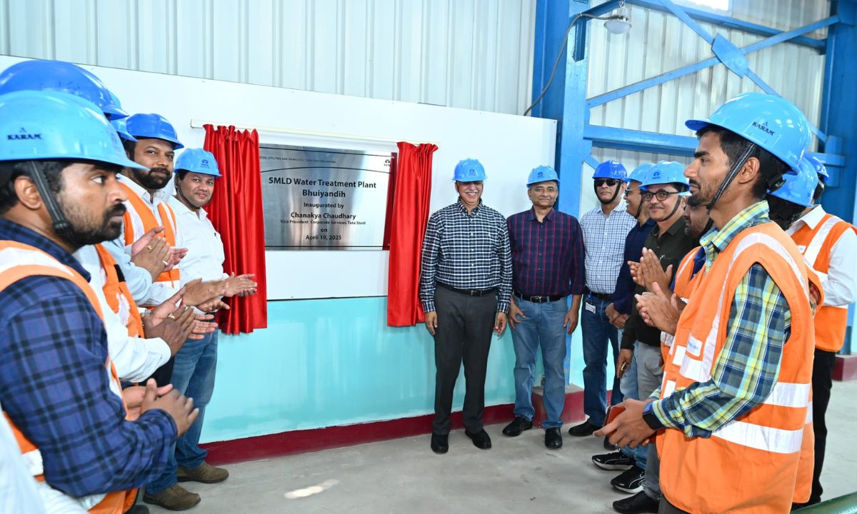 Tata Steel UISL inaugurates 5 MLD water treatment plant and automated water supply system in Jamshedpur