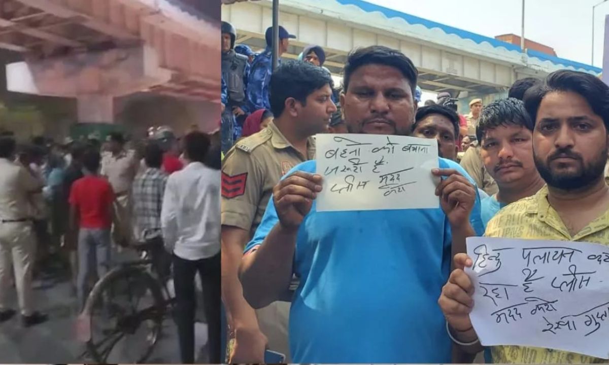 Tension due to murder of youth in Delhi's Seelampur