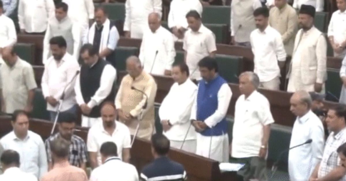 Tribute to Pahalgam attack victims in Jammu and Kashmir Assembly