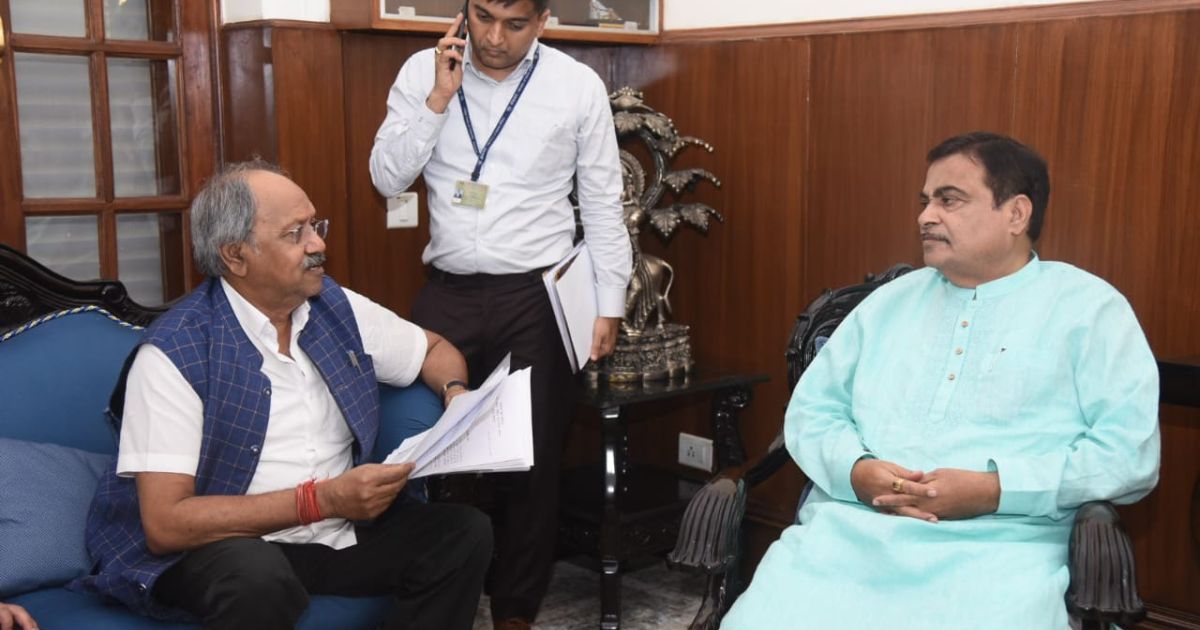 सांसद बृजमोहन अग्रवाल ने केंद्रीय मंत्रियों से मुलाकात कर