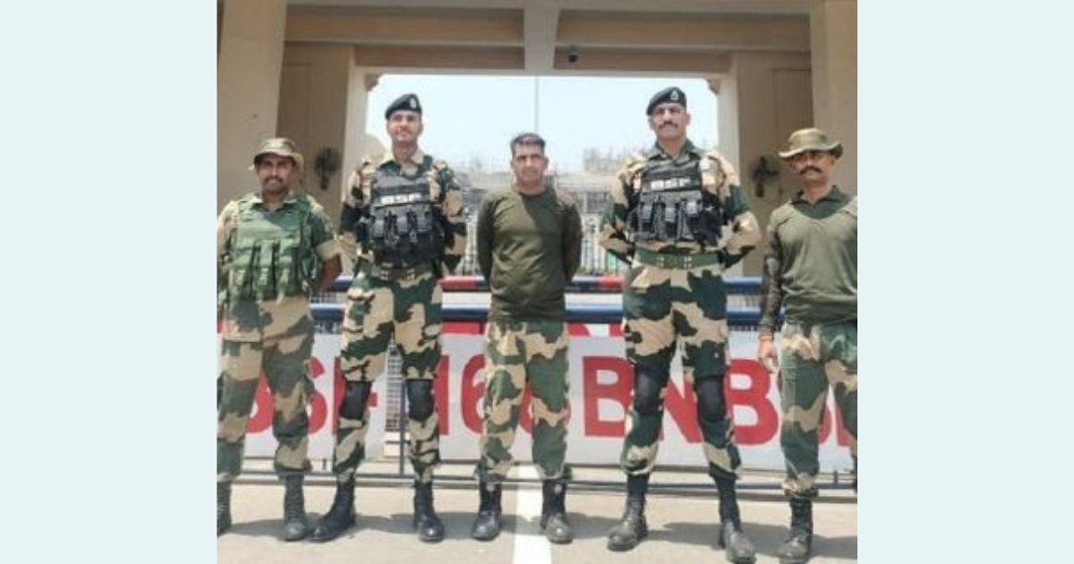 BSF jawan caught after crossing the border by mistake released