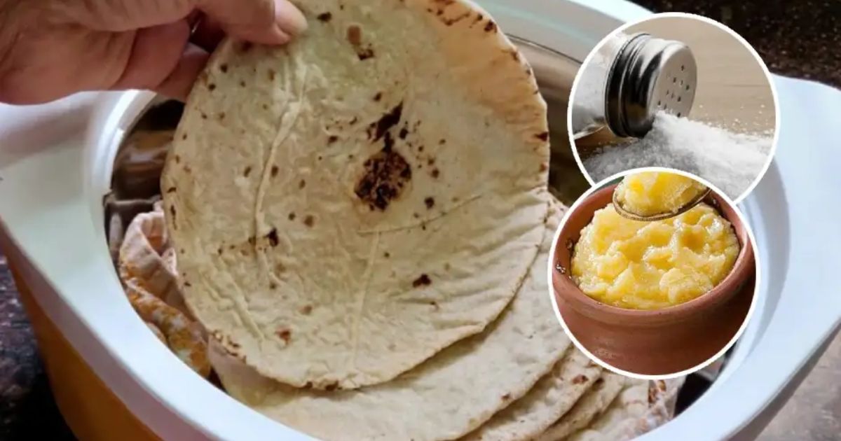 Childhood memories and health benefits of ghee-salt roti