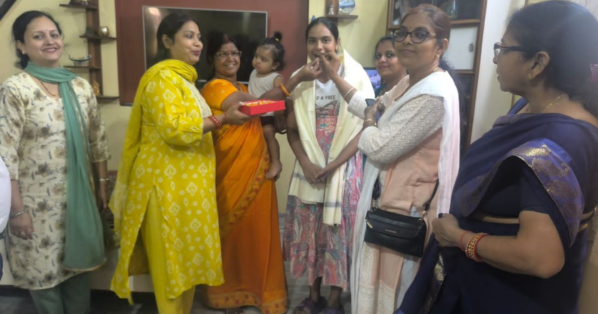Honoring Jharkhand's first daughter Aghya Singh, successful first attempt in NDA