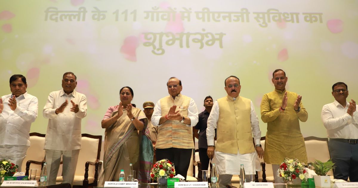 Introduction of piped natural gas in 111 villages of Delhi is not just a technical project