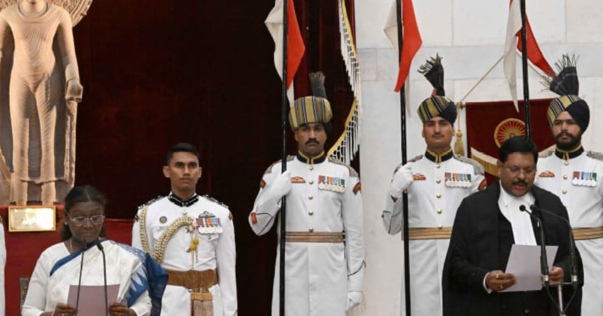 Justice BR Gavai became the 52nd CJI of India