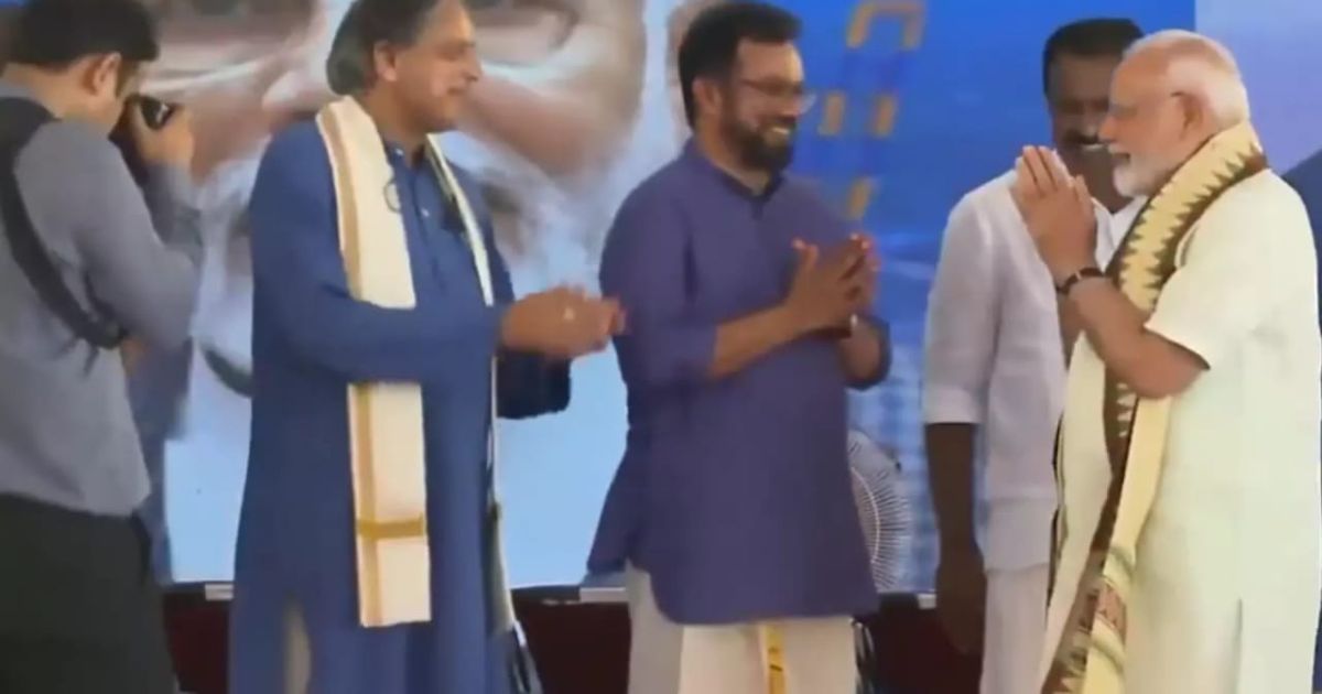Kerala CM and Tharoor on stage with Modi: PM said