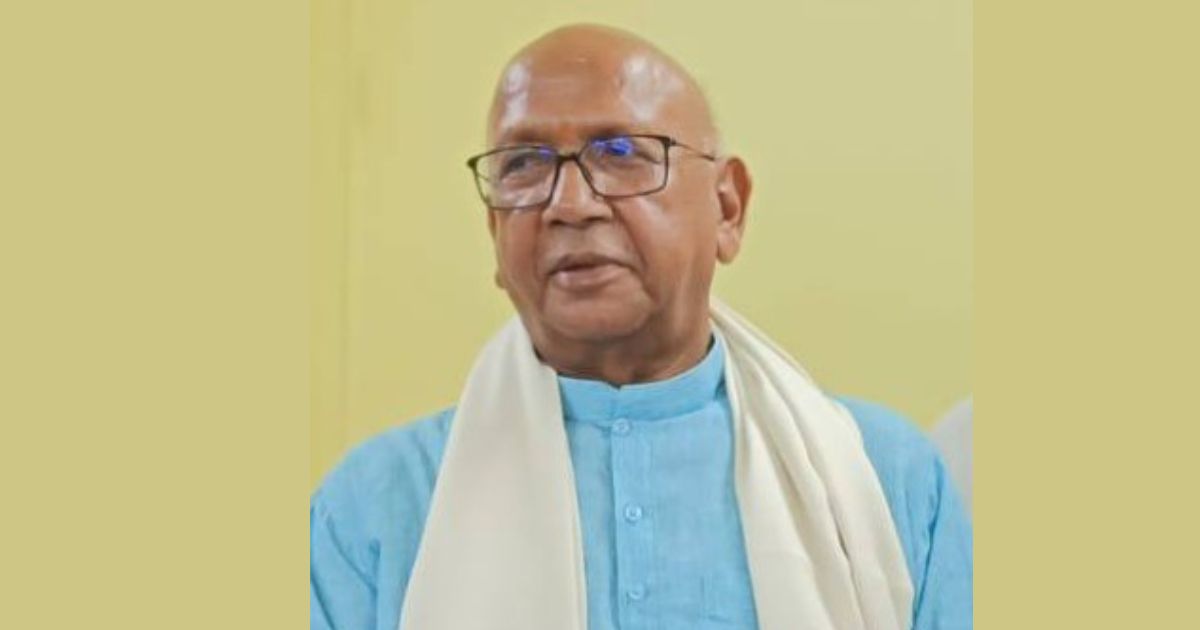 Saryu Rai's dharna on the deteriorating condition of water and security in Mango