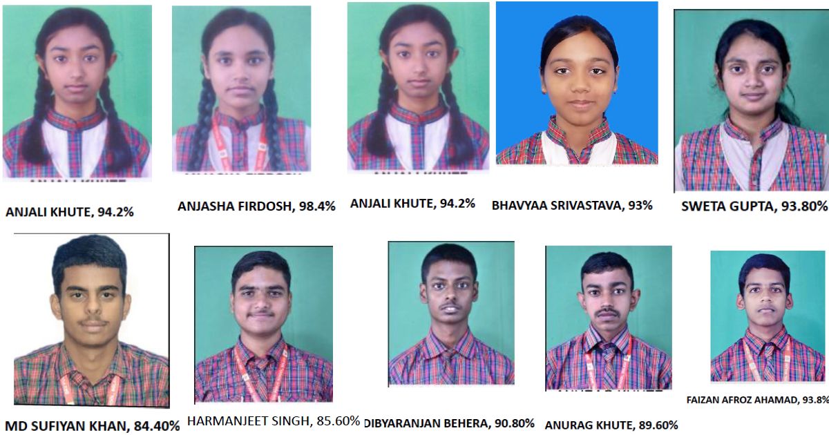 बोलानी डीएवी पब्लिक स्कूल की 10वीं में बेटियाँ टॉपर रहीं