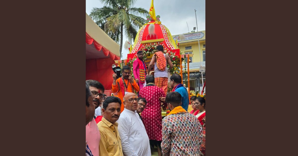 रथयात्रा में शामिल हुए सरयू राय