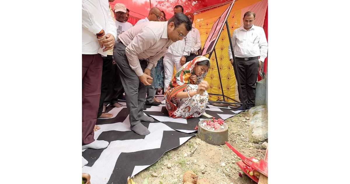 Bhoomi Pujan of Moharda Water Supply Scheme Phase-2 completed in Jamshedpur East