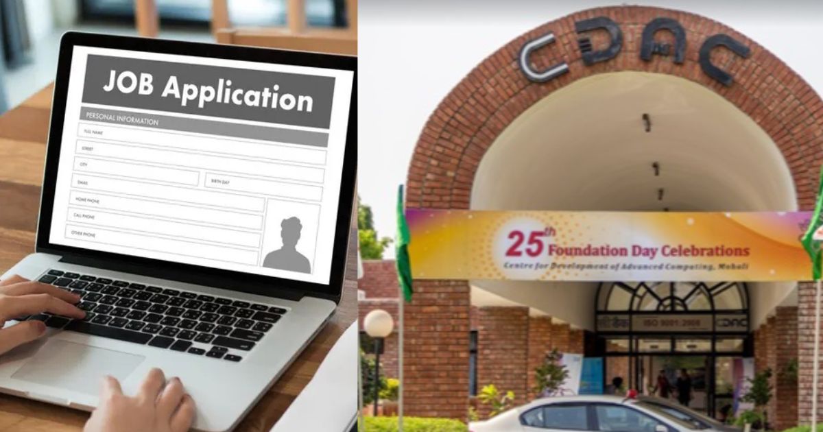 C-DAC Recruitment for various posts