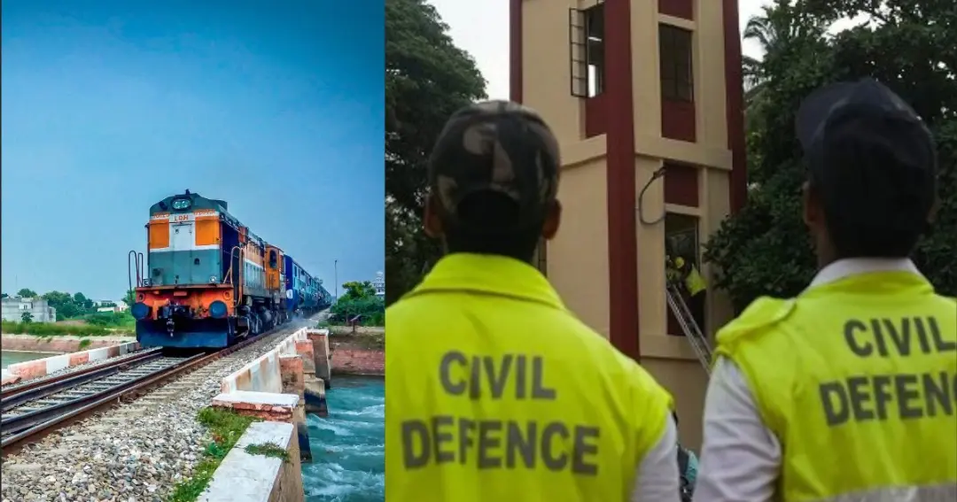 Civil Defence organisation will be strengthened in South East Railway