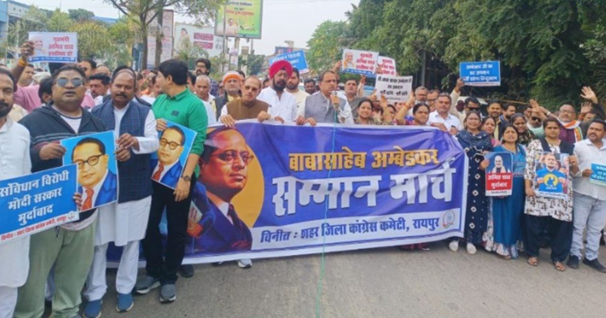 Congress attacks Gwalior High Court for stopping Ambedkar statue