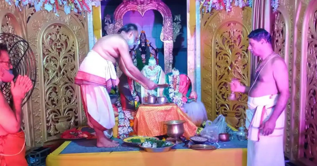 Grand inauguration of 56th Brahmotsavam at Andhra Bhakta Sri Ram Mandiram Bistupur,