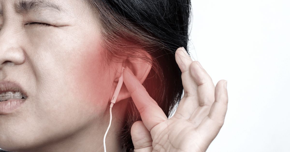 Hearing loss due to earbuds