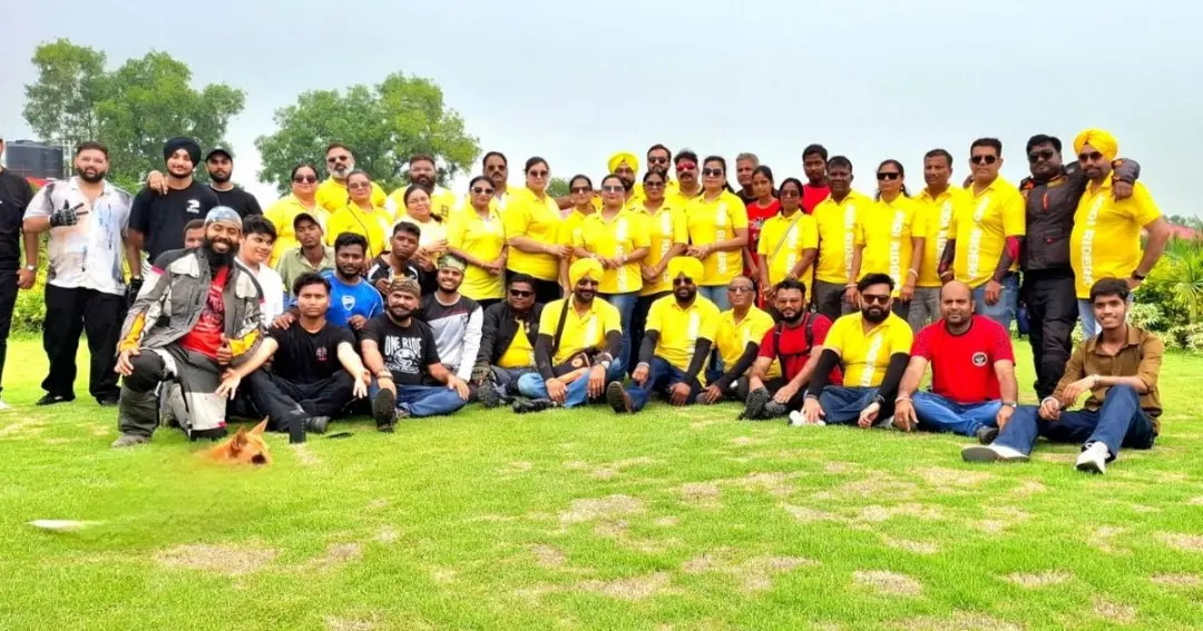 On World Motorcycle Day, Pair of Riders took out awareness ride,