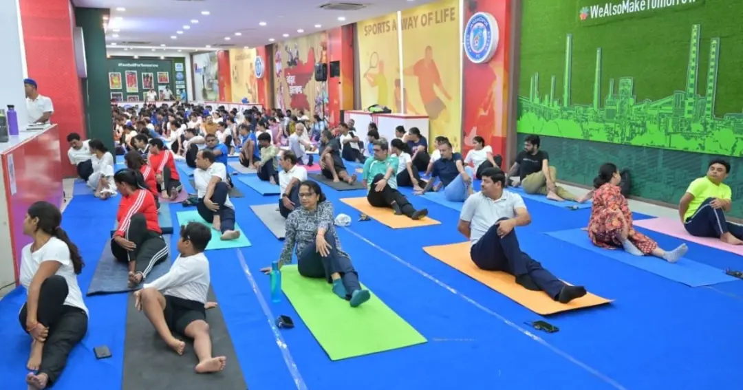 Tata Steel dedicates International Yoga Day
