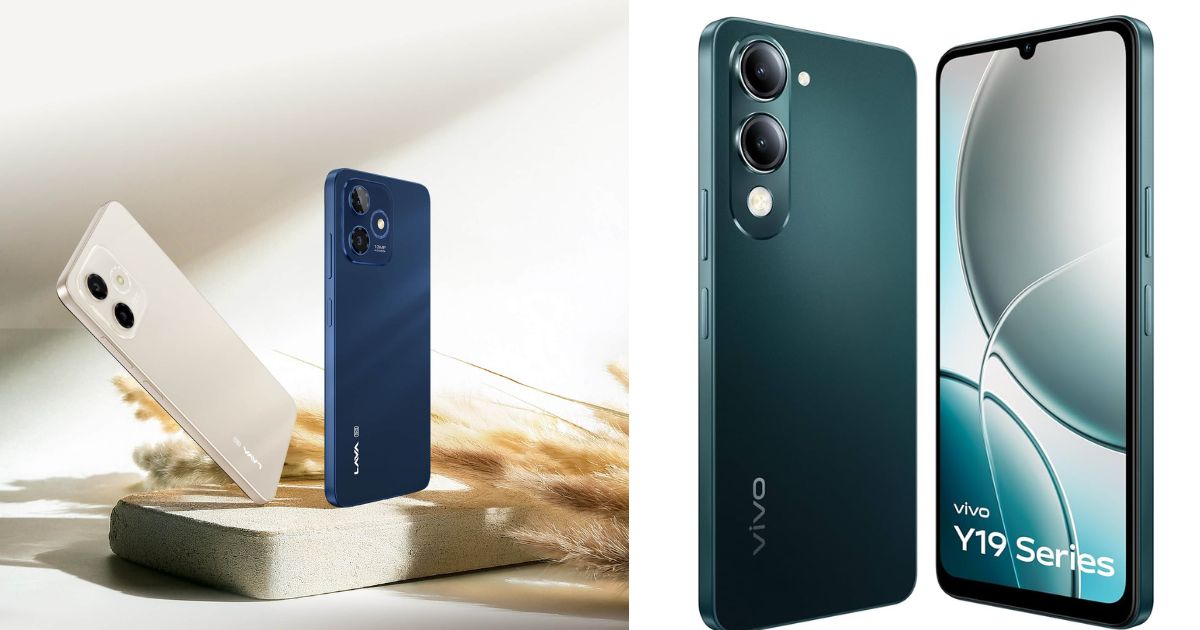 Which is the best under ₹ 8,000? Full comparison of Lava Shark 5G vs Vivo Y19e
