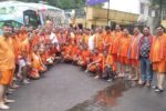 A group of Tata Motors Workers Union left for Babanagari