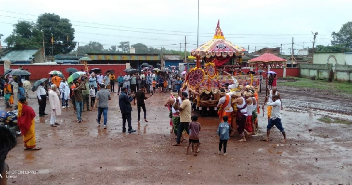 Crowds of devotees gathered in Bahuda Yatra